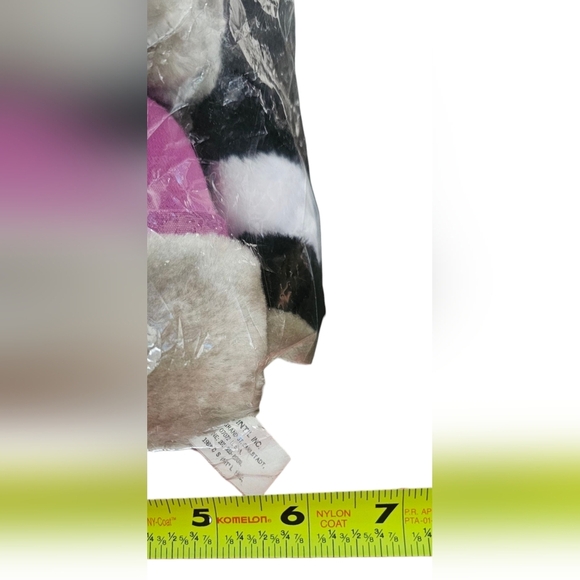 C S Int'l Inc. - 1983 Raccoon Still In Package! Stuffed Vintage Retro 'Smile' - Picture 8 of 10